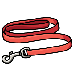 Basic red leash
