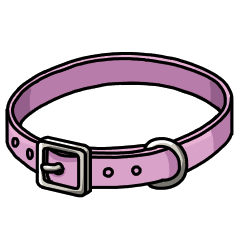 Basic lilac collar