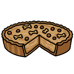 Peanut butter pie